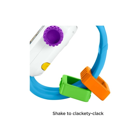 Fisher-Price Laugh & Learn Baby to Toddler Toy Time to Learn Smartwatch - Picture 2 of 9